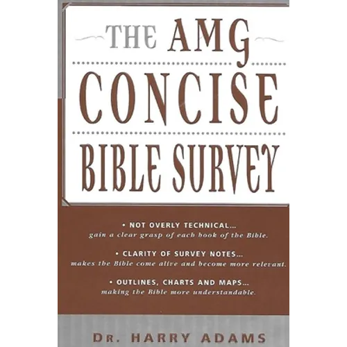 The AMG Concise Bible Survey - Paperback