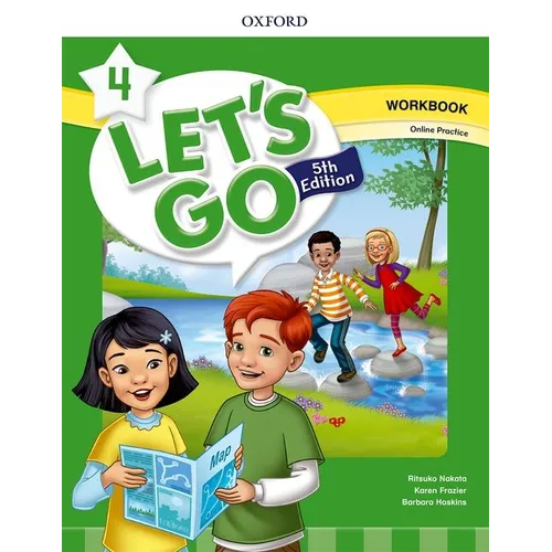 Lets Go Level 4 Workbook with Online Practice 5th Edition - Paperback