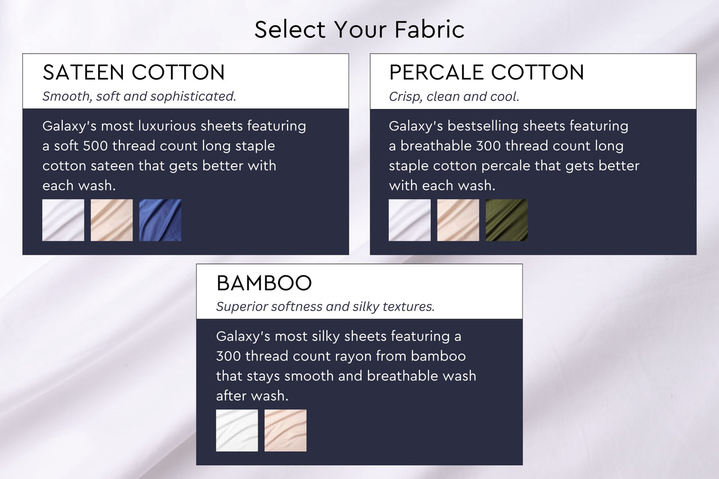 Silky Bamboo Sheets