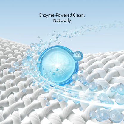 Natural Laundry Detergent – 6 Enzymes, 5x Concentrated | Choose Your Scent