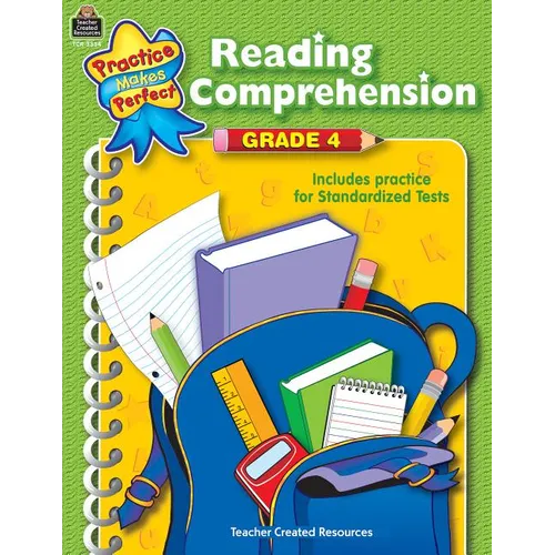 Reading Comprehension Grade 4 - Paperback