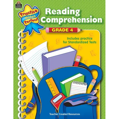 Reading Comprehension Grade 4 - Paperback