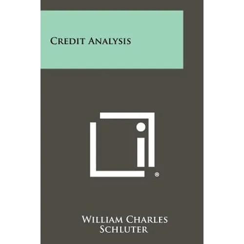 Credit Analysis - Paperback
