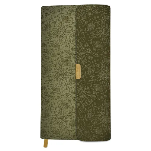 The KJV Compact Bible [Olive Petals] - Imitation Leather