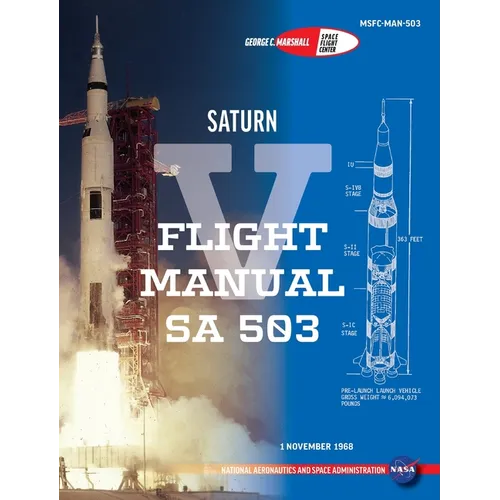 Saturn V Flight Manual Sa 503 - Hardcover