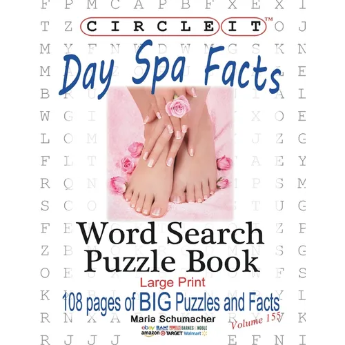 Circle It, Day Spa Facts, Word Search, Puzzle Book - Paperback