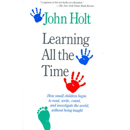 Learning All the Time - Paperback