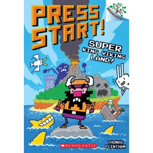 Super King Viking Land!: A Branches Book (Press Start! #13)