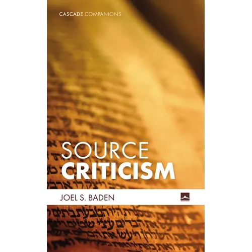 Source Criticism - Paperback