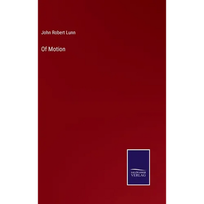 Of Motion - Hardcover