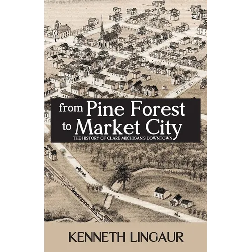 From Pine Forest to Market City: The History of Clare Michigan's Downtown - Paperback
