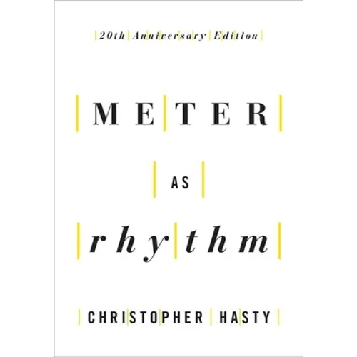 Meter as Rhythm: 20th Anniversary Edition - Paperback