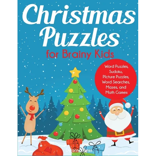Christmas Puzzles for Brainy Kids - Paperback
