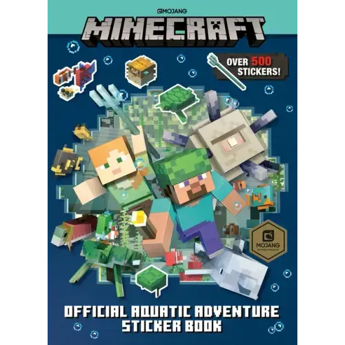 Minecraft Official Aquatic Adventure Sticker Book (Minecraft)