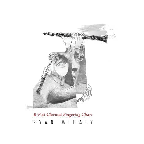 B-Flat Clarinet Fingering Chart - Paperback