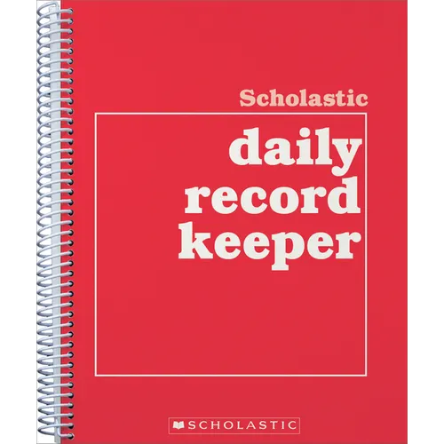 Scholastic Daily Record Keeper - Paperback