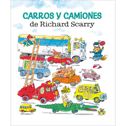 Carros Y Camiones de Richard Scarry (Richard Scarry's Cars and Trucks and Things That Go Spanish Edition) - Hardcover