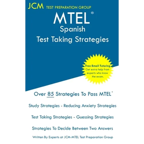 MTEL Spanish - Test Taking Strategies - Paperback