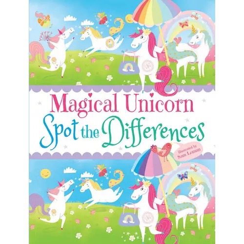 Magical Unicorn Spot the Differences - Paperback