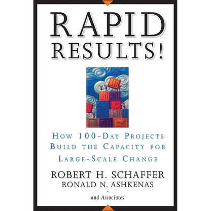 Rapid Results!: How 100-Day Projects Build the Capacity for Large-Scale Change - Hardcover