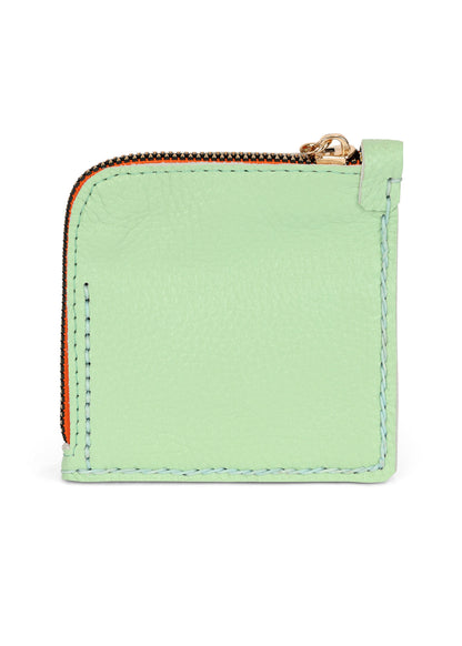 Jaguar Embroidered Zip Around Wallet Mint