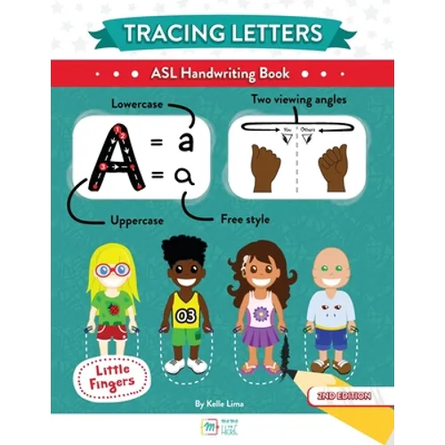 Tracing Letters: ASL Handwriting Book - Paperback
