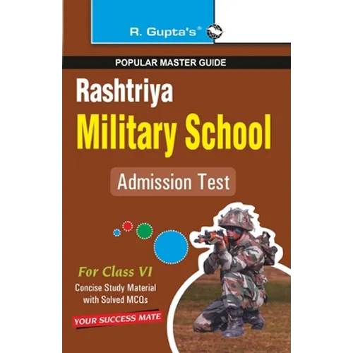 Rashtriya Military School Entrance Exam Guide for (6th) Class VI - Paperback