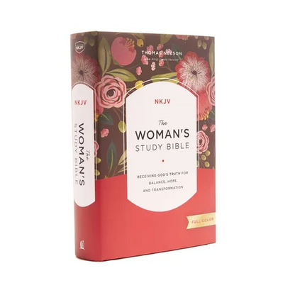 The NKJV, Woman's Study Bible, Fully Revised, Hardcover, Full-Color: Receiving God's Truth for Balance, Hope, and Transformation - Hardcover
