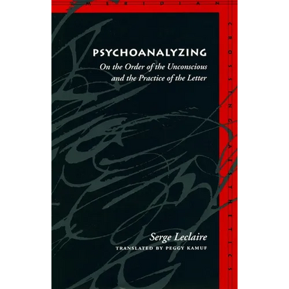 Psychoanalyzing: On the Order of the Unconscious and the Practice of the Letter - Paperback