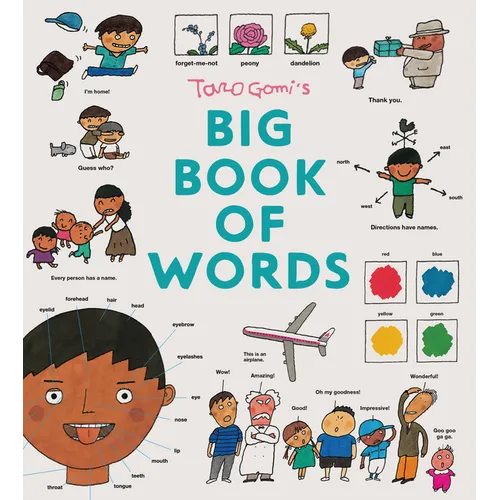 Taro Gomi's Big Book of Words - Hardcover