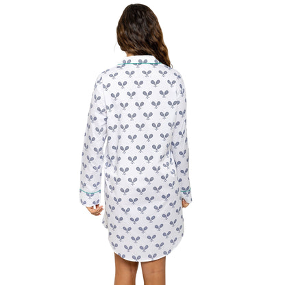 Women's Tennis Navy Night Shirt