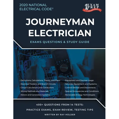 Pennsylvania 2020 Journeyman Electrician Exam Questions and Study Guide: 400+ Questions for study on the National Electrical Code - Paperback