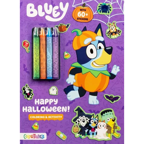 Bluey Colortivity: Happy Halloween! - Paperback