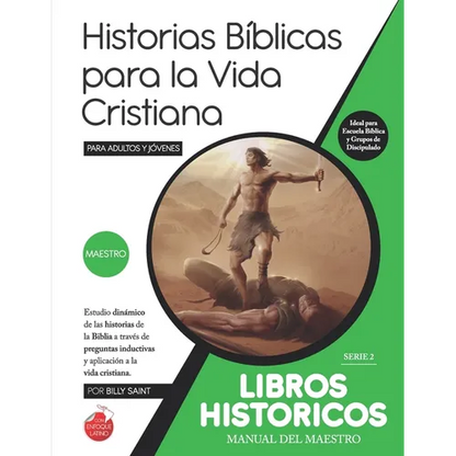 Serie 2: LIBROS HISTÓRICOS (Maestro): 37 lecciones sobre historias bíblicas entre Jueces, Reyes y Profetas - Paperback