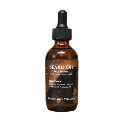 War Horse Beard Oil — Vitamin E Enriched