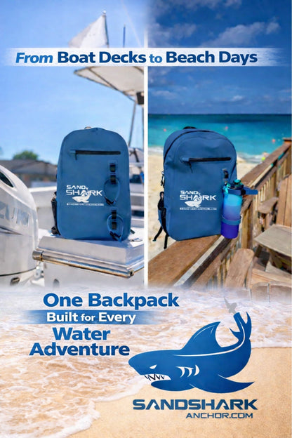 25L Waterproof Backpack – Submersible w/ Airtight Zipper.