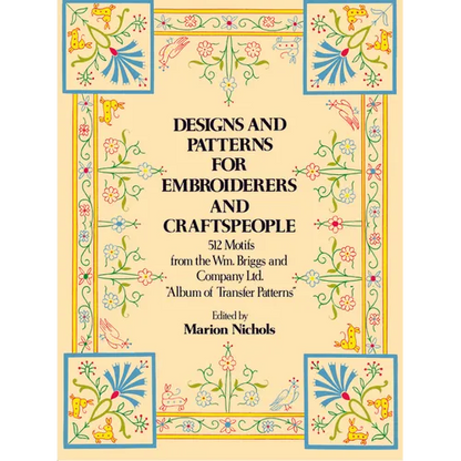 Designs and Patterns for Embroiderers and Craftspeople - Paperback