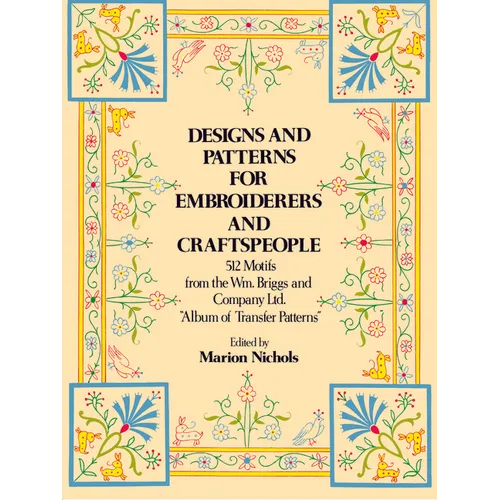 Designs and Patterns for Embroiderers and Craftspeople - Paperback