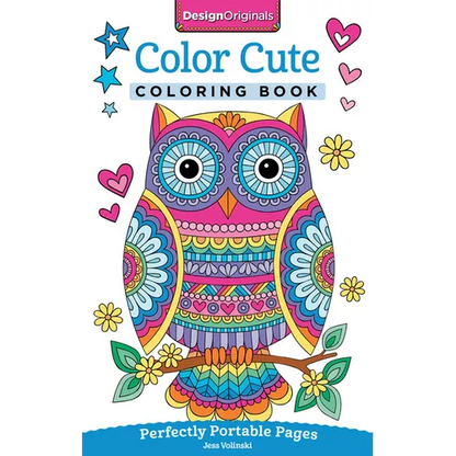 Color Cute Coloring Book: Perfectly Portable Pages - Paperback