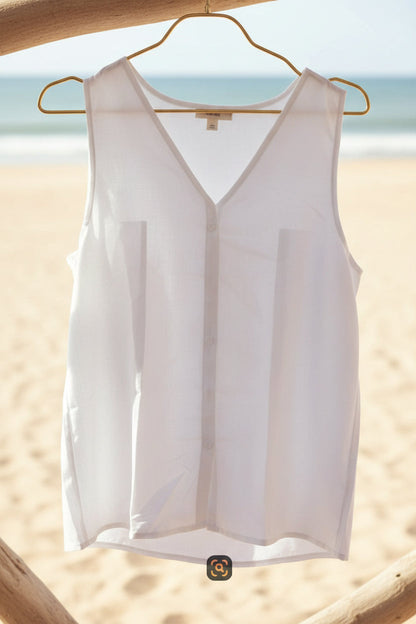 Women's Sleeveless Vest Top & Shorts Set