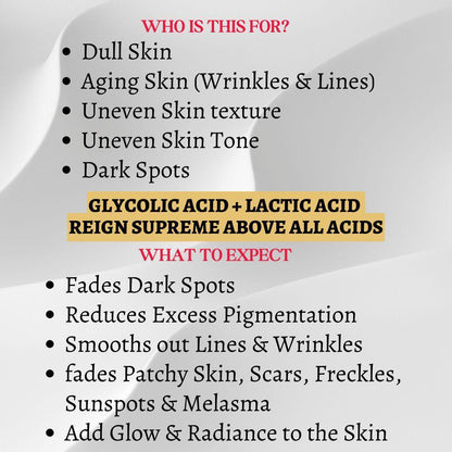 Thick As Thieves Pure Glycolic Acid Lactic Acid Extreme Gel Peel - 30ml