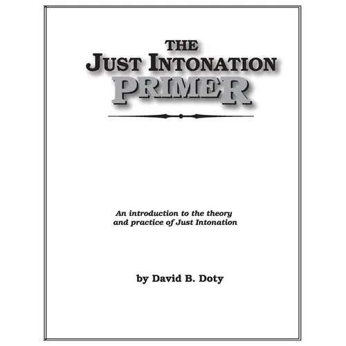 The Just Intonation Primer - Paperback