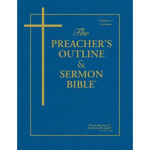 Preacher's Outline & Sermon Bible-KJV-Leviticus - Paperback
