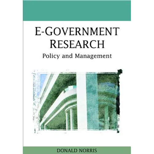 E-Government Research: Policy and Management - Hardcover