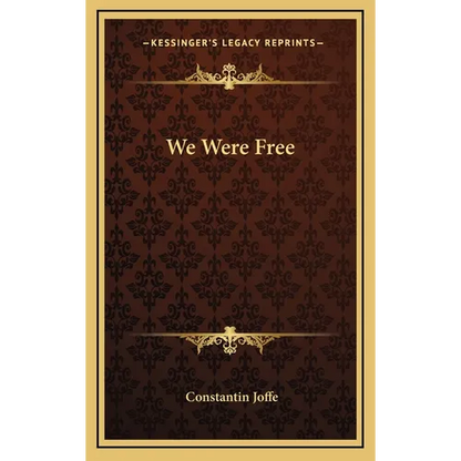 We Were Free - Hardcover