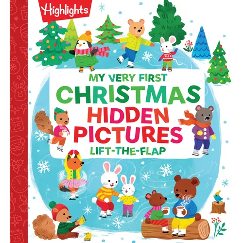 My Very First Christmas Hidden Pictures Lift-The-Flap - Board Book