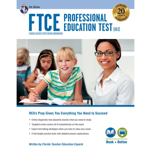FTCE Professional Ed (083) Book + Online - Paperback