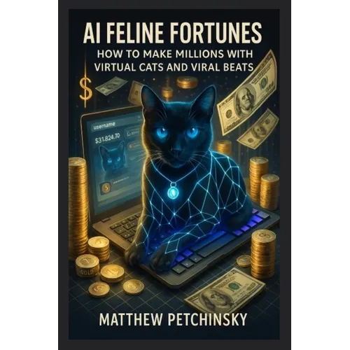 AI Feline Fortunes: How to Make Millions with Virtual Cats and Viral Beats - Paperback