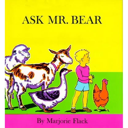 Ask Mr. Bear - Hardcover