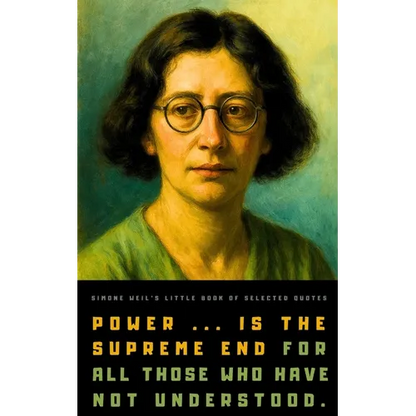Simone Weil's Little Book of Selected Quotes - Paperback